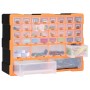 Organizador multicajones con 40 cajones 52x16x37,5 cm de vidaXL, Cajas de herramientas - Ref: Foro24-147577, Precio: 51,97 €,...