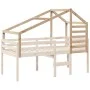 Solid pine wood children's bed canopy 198x97x113 cm by , Accessories for beds and slatted bases - Ref: Foro24-846876, Price: ...