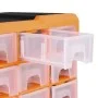 Multi-drawer organizer with 40 drawers 52x16x37.5 cm by vidaXL, Toolboxes - Ref: Foro24-147577, Price: 53,97 €, Discount: %