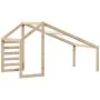 Solid pine wood children's bed canopy 198x97x113 cm by , Accessories for beds and slatted bases - Ref: Foro24-846876, Price: ...