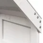 Solid white pine wood children's bed canopy 55x84x132 cm by , Accessories for beds and slatted bases - Ref: Foro24-846895, Pr...