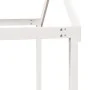 Solid white wood children's bed canopy 217x95.5x159 cm by , Accessories for beds and slatted bases - Ref: Foro24-846959, Pric...
