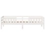 Estructura de cama madera maciza de pino blanco 100x200 cm de , Camas y somieres - Ref: Foro24-846971, Precio: 133,92 €, Desc...