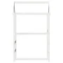 Solid white pine wood children's bed canopy 98x70x176.5 cm by , Accessories for beds and slatted bases - Ref: Foro24-846992, ...