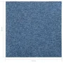 Baldosas de suelo de moqueta 20 uds 5 m² 50x50 cm azul de vidaXL, Suelos y moquetas - Ref: Foro24-147316, Precio: 127,72 €, D...