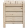 Caja de almacenaje con tapa RANA madera maciza pino 60x49x54 cm de , Baúles de almacenamiento - Ref: Foro24-4002319, Precio: ...