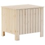 Caja de almacenaje con tapa RANA madera maciza pino 60x49x54 cm de , Baúles de almacenamiento - Ref: Foro24-4002327, Precio: ...