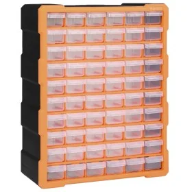 Organizador multicajones con 60 cajones 38x16x47,5 cm de vidaXL, Cajas de herramientas - Ref: Foro24-147587, Precio: 54,39 €,...