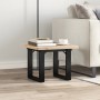 Mesa de centro marco O madera maciza pino y acero 50x50x35,5 cm de , Mesas de cocina y de comedor - Ref: Foro24-3282725, Prec...