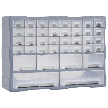 Organizador multicajones con 40 cajones 52x16x37,5 cm de vidaXL, Cajas de herramientas - Ref: Foro24-147578, Precio: 50,31 €,...