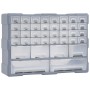 Organizador multicajones con 40 cajones 52x16x37,5 cm de vidaXL, Cajas de herramientas - Ref: Foro24-147578, Precio: 50,31 €,...