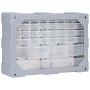 Organizador multicajones con 40 cajones 52x16x37,5 cm de vidaXL, Cajas de herramientas - Ref: Foro24-147578, Precio: 50,31 €,...