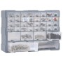 Organizador multicajones con 40 cajones 52x16x37,5 cm de vidaXL, Cajas de herramientas - Ref: Foro24-147578, Precio: 50,31 €,...