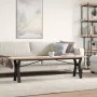 Mesa de centro marco Y madera maciza pino y acero 160x40x45,5cm by , Kitchen and dining tables - Ref: Foro24-3282778, Price: ...