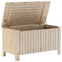 Caja de almacenaje con tapa RANA madera maciza pino 100x49x54cm de , Baúles de almacenamiento - Ref: Foro24-4002331, Precio: ...