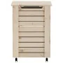 Cesta ropa sucia con ruedas RANA madera maciza pino 45x45x64 cm de , Cestas para ropa - Ref: Foro24-4002325, Precio: 76,33 €,...