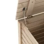 Cesta ropa sucia con ruedas RANA madera maciza pino 45x45x64 cm de , Cestas para ropa - Ref: Foro24-4002325, Precio: 76,33 €,...