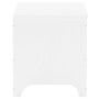 Caja de almacenaje y tapa RANA madera maciza blanca 80x49x54 cm de , Baúles de almacenamiento - Ref: Foro24-4002338, Precio: ...
