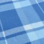 Manta de picnic plegable de cuadros terciopelo azul 200x150 cm de , Camping y senderismo - Ref: Foro24-4004203, Precio: 23,16...