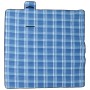Manta de picnic plegable terciopelo a cuadros azul 200x200 cm de , Camping y senderismo - Ref: Foro24-4004208, Precio: 29,27 ...