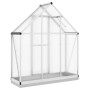 Invernadero con marco base aluminio plateado 169x58x202 cm de , Invernaderos - Ref: Foro24-4005819, Precio: 272,69 €, Descuen...