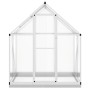 Invernadero con marco base aluminio plateado 169x114x202 cm de , Invernaderos - Ref: Foro24-4005825, Precio: 330,26 €, Descue...
