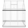 Invernadero con marco base aluminio plateado 169x169x202 cm de , Invernaderos - Ref: Foro24-4005831, Precio: 351,28 €, Descue...