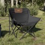 Sillas de camping con bolsillo plegables 2 unidades negro de , Sillas de jardín - Ref: Foro24-366548, Precio: 85,73 €, Descue...