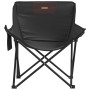 Sillas de camping con bolsillo plegables 2 unidades negro de , Sillas de jardín - Ref: Foro24-366548, Precio: 85,73 €, Descue...