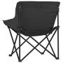 Sillas de camping con bolsillo plegables 2 unidades negro de , Sillas de jardín - Ref: Foro24-366548, Precio: 85,73 €, Descue...
