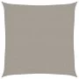 Toldo de vela cuadrado HDPE gris claro 160 g/m² 2,5x2,5 m de , Sombrillas - Ref: Foro24-4001965, Precio: 23,18 €, Descuento: %