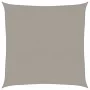 Toldo de vela cuadrado HDPE gris claro 160 g/m² 6x6 m de , Sombrillas - Ref: Foro24-4001971, Precio: 72,03 €, Descuento: %