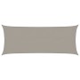 Toldo de vela rectangular HDPE gris claro 160 g/m² 2x5 m de , Sombrillas - Ref: Foro24-4001978, Precio: 34,28 €, Descuento: %