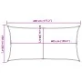 Toldo de vela rectangular HDPE arena 160 g/m² 2,5x4,5 m de , Sombrillas - Ref: Foro24-4002037, Precio: 31,69 €, Descuento: %
