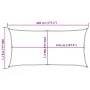 Toldo de vela rectangular HDPE arena 160 g/m² 3x4,5 m de , Sombrillas - Ref: Foro24-4002040, Precio: 35,61 €, Descuento: %