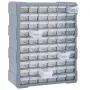 Multi-drawer organizer with 60 drawers 38x16x47.5 cm by vidaXL, Toolboxes - Ref: Foro24-147588, Price: 58,09 €, Discount: %