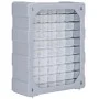 Multi-drawer organizer with 60 drawers 38x16x47.5 cm by vidaXL, Toolboxes - Ref: Foro24-147588, Price: 58,09 €, Discount: %