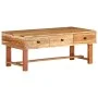 Mesa de centro madera maciza de acacia 100x50x40 cm de vidaXL, Mesas de centro - Ref: Foro24-322669, Precio: 109,60 €, Descue...