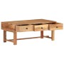 Mesa de centro madera maciza de acacia 100x50x40 cm de vidaXL, Mesas de centro - Ref: Foro24-322669, Precio: 110,93 €, Descue...