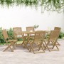 Sillas jardín plegables 6 uds madera maciza acacia 54,5x58x90cm de , Sillas de jardín - Ref: Foro24-3214230, Precio: 310,21 €...