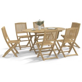 Sillas de jardín plegables 6 uds madera acacia 48,5x57x90 cm de , Sillas de jardín - Ref: Foro24-3214232, Precio: 292,95 €, D...