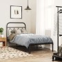 Cabecero de metal negro 90 cm de , Cabeceros y pies de cama - Ref: Foro24-377145, Precio: 33,69 €, Descuento: %