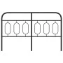 Schwarzes Metallkopfteil, 150 cm. von , Kopf- und Fußteile - Ref: Foro24-377151, Preis: 42,89 €, Rabatt: %