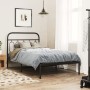 Cabecero de metal negro 107 cm de , Cabeceros y pies de cama - Ref: Foro24-377147, Precio: 37,64 €, Descuento: %