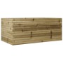 Jardinera de madera de pino impregnada 110x60x46 cm de , Maceteros y jardineras - Ref: Foro24-3282463, Precio: 175,96 €, Desc...