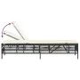 Tumbonas con mesita 2 unidades ratán sintético negro von , Liegen - Ref: Foro24-4002746, Preis: 265,96 €, Rabatt: %