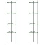 Tutor para tomates 2 unidades acero y PP 154 cm de , Soportes para macetas - Ref: Foro24-4009285, Precio: 33,01 €, Descuento: %