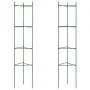 Tutor para tomates 2 unidades acero y PP 154 cm de , Soportes para macetas - Ref: Foro24-4009285, Precio: 32,21 €, Descuento: %