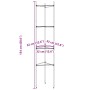 Tutor para tomates 2 unidades acero y PP 154 cm de , Soportes para macetas - Ref: Foro24-4009285, Precio: 33,01 €, Descuento: %