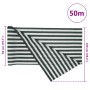 Red de privacidad HDPE verde y blanco 1x50 m 75 g/m² de , Sombrillas - Ref: Foro24-4003709, Precio: 38,50 €, Descuento: %